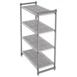 Cambro Camshelving Basics Plus 4 Tier Shelving Starter Unit 1830 x 910 x 460mm - Image 4