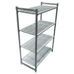 Cambro Camshelving Basics Plus 4 Tier Shelving Starter Unit 1830 x 910 x 460mm - Image 6