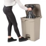 Jantex Pedal Bin Beige 65Ltr - Image 5