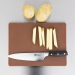 Hygiplas Low Density Brown Chopping Board Small 305x229x12mm - Image 6