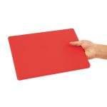 Hygiplas Low Density Red Chopping Board Small 305x229x12mm - Image 5