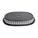 Olympia Oval Polypropylene Food Baskets Black (6 Pack) - Image 3