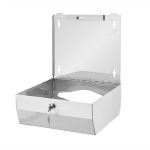Jantex Stainless Steel Paper Towel Dispenser - Image 4