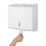 Jantex Stainless Steel Paper Towel Dispenser - Image 5
