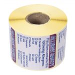 Hygiplas Allergen Food Labels (500 Pack) - Image 3