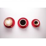 Olympia Cafe Saucer Red (Fits GK073) - 158mm 6 1/4" (Box 12) - Image 2