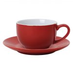 Olympia Cafe Saucer Red (Fits GK073) - 158mm 6 1/4" (Box 12) - Image 3