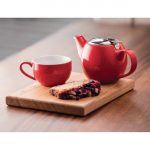 Olympia Cafe Teapot Red 510ml - Image 2