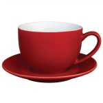 Olympia Cafe Saucer Red (Fits GK073) - 158mm 6 1/4" (Box 12) - Image 4