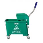Jantex Kentucky Green Mop Bucket and Wringer 15Ltr - Image 2