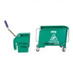 Jantex Kentucky Green Mop Bucket and Wringer 15Ltr - Image 3