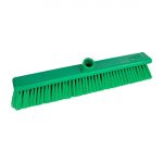 Jantex Hygiene Broom Soft Bristle Green 18"