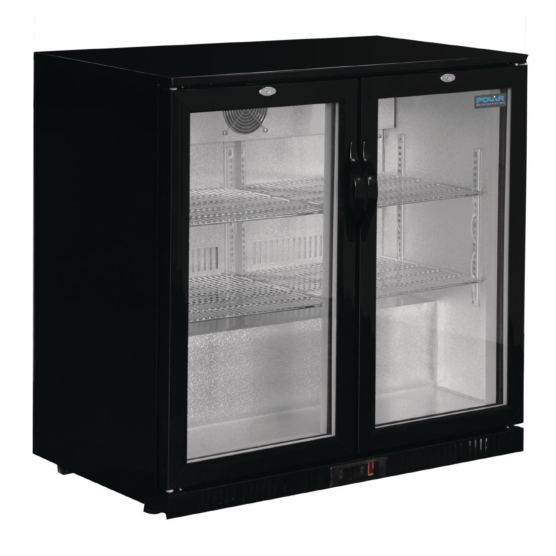 gl002_gl012-polar-bb-chiller-r.jpg Polar G-Series Back Bar Cooler with Hinged Doors 208Ltr - Image 1