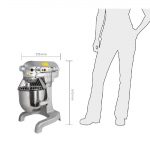 Buffalo 9Ltr Countertop Planetary Mixer - Image 2