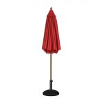 Bolero Round Parasol 3m Diameter Red - Image 2