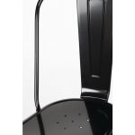 Bolero Bistro Steel Side Chairs Black (Pack of 4) - Image 14