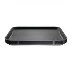 Olympia Kristallon Tray with Non-Slip Silicone Surface Black 405mm - Image 7