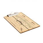 Wood Effect A5 Menu Presentation Clipboard