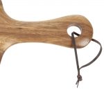 Olympia Acacia Wood Round Pizza Paddle Board 330mm - Image 6