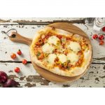 Olympia Acacia Wood Round Pizza Paddle Board 330mm - Image 8