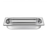 Vogue Stainless Steel 1/4 Gastronorm Tray 40mm - Image 3