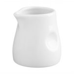 Olympia Whiteware Dimpled Milk Jugs 70ml (6 Pack) - Image 3