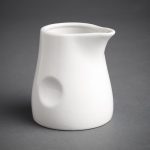 Olympia Whiteware Dimpled Milk Jugs 170ml (6 Pack) - Image 3