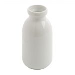 Olympia Whiteware White Mini Milk Bottles 145ml (12 Pack) - Image 4