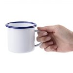 Olympia Enamel Mugs 350ml (6 Pack) - Image 8