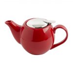 Olympia Cafe Teapot Red 510ml - Image 3