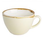 Olympia Kiln Cappuccino Cups Sandstone 340ml (6 Pack) - Image 2