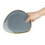 Olympia Kiln Triangular Side Plates Ocean 165mm (6 Pack) - Image 6
