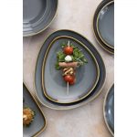 Olympia Kiln Triangular Side Plates Ocean 165mm (6 Pack) - Image 9