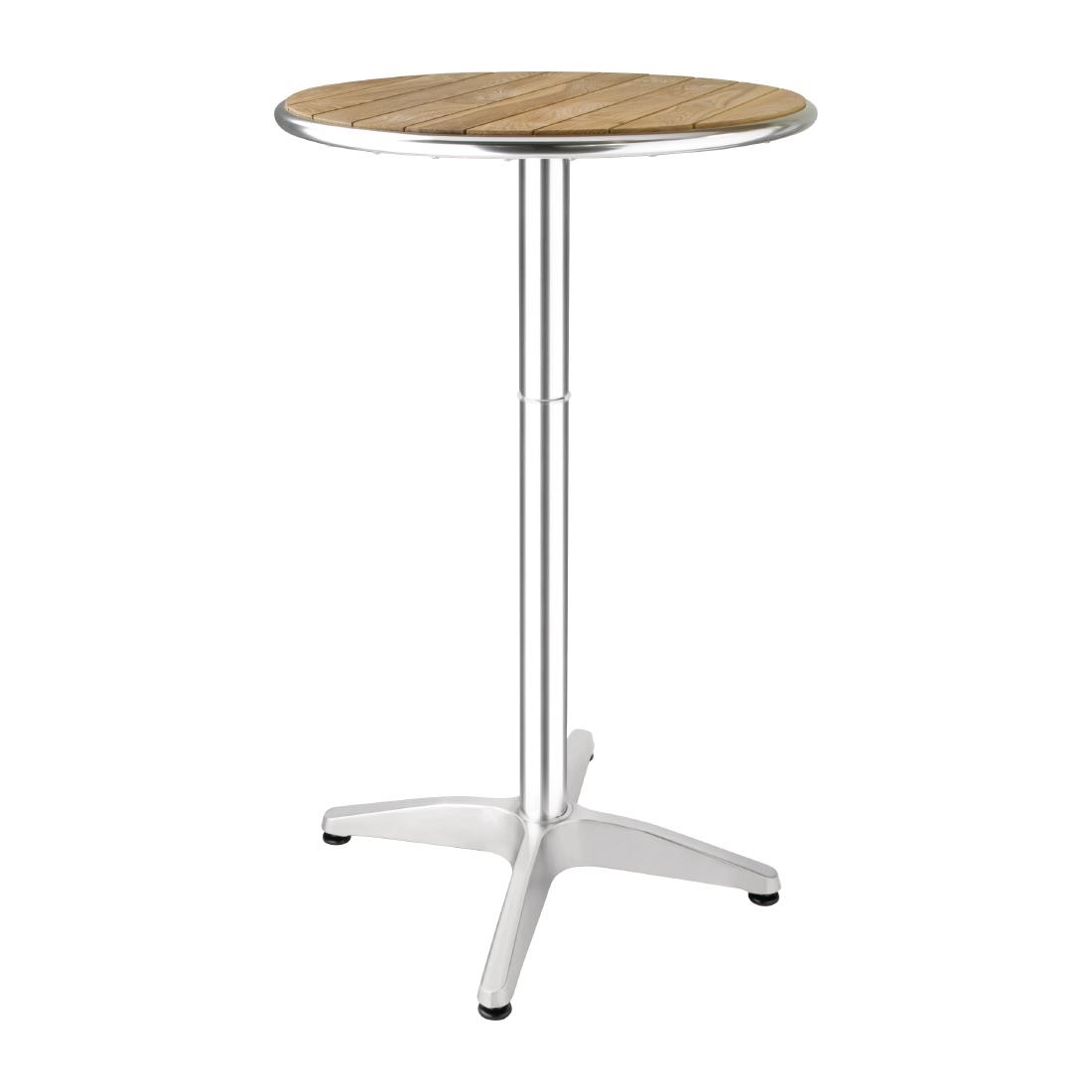 gr332_ashroundposeurheighttable600mm1.jpg Bolero Ash Round Poseur Height Table 600mm - Image 1