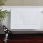 Mitre Luxury Savanna Bath Mat White - Image 2