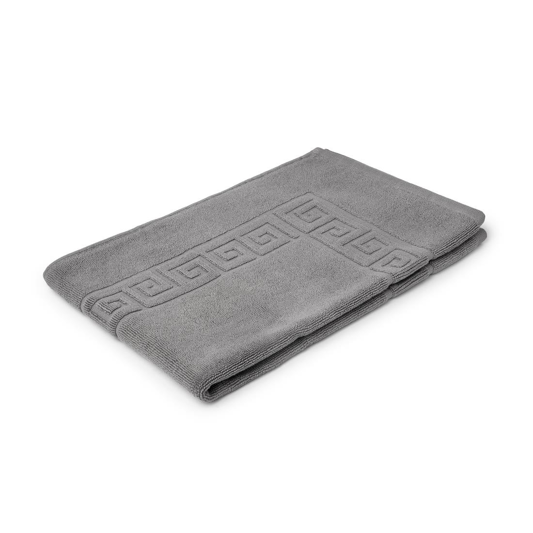 gw383_bathmat.jpg Mitre Essentials Nova Bath Mat Slate - Image 1