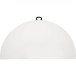 Bolero Round PE Centre Folding Table White 6ft - Image 3