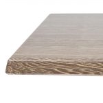 Bolero Pre-Drilled Square Table Top Wenge Grain 700mm - Image 4