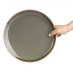 Olympia Kiln Coupe Plates Smoke 280mm (4 Pack) - Image 4
