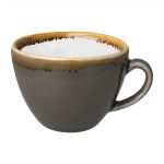 Olympia Kiln Cappuccino Cups Smoke 230ml (6 Pack)