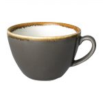 Olympia Kiln Cappuccino Cups Smoke 340ml (6 Pack) - Image 2