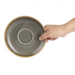 Olympia Kiln Smoke Saucer 160mm (Pack of 6) - Image 4