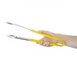 Hygiplas Colour Coded Serving Tong Yellow 405mm - Image 2