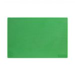 Hygiplas Low Density Antibacterial Chopping Board Green 450x300x10mm - Image 2