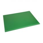 Hygiplas Thick Low Density Green Chopping Board Large 600x450x20mm - Image 3