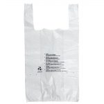 Fiesta Recyclable Large White Carrier Bag (1000 Pack)