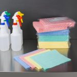 Jantex Heavy Duty Non-Woven Cloths Blue (25 Pack) - Image 5