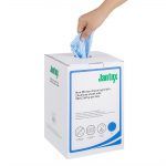 Jantex Green Compostable Cleaning Cloth Blue (200 Pack) - Image 4