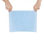 Jantex Green Compostable Cleaning Cloth Blue (200 Pack) - Image 5