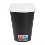 Nisbets Essentials Hot Cups and Lids Pack 12oz (300 Pack) - Image 2